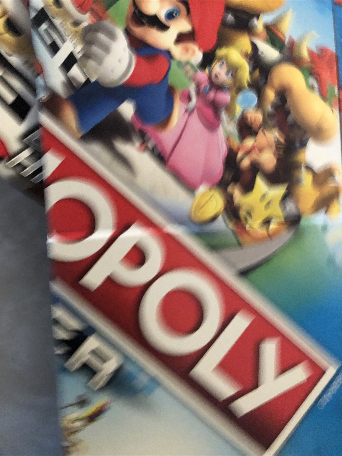 Monopoly Gamer Edition Board Game Nintendo Super Mario 100% Complete 2017 USA
