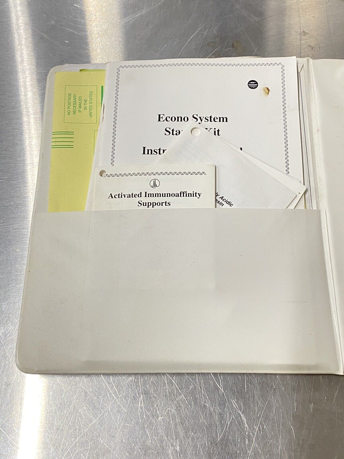 Bio rad Econo System - Users Guide / Instruction Book / Manual