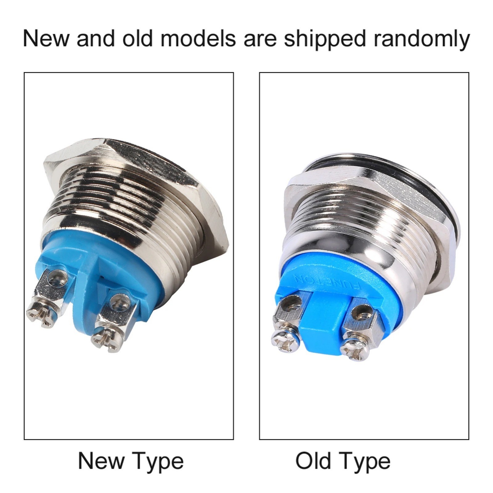 19mm Waterproof Metal Push Button Momentary Switch 12V Car Horn Engine Start