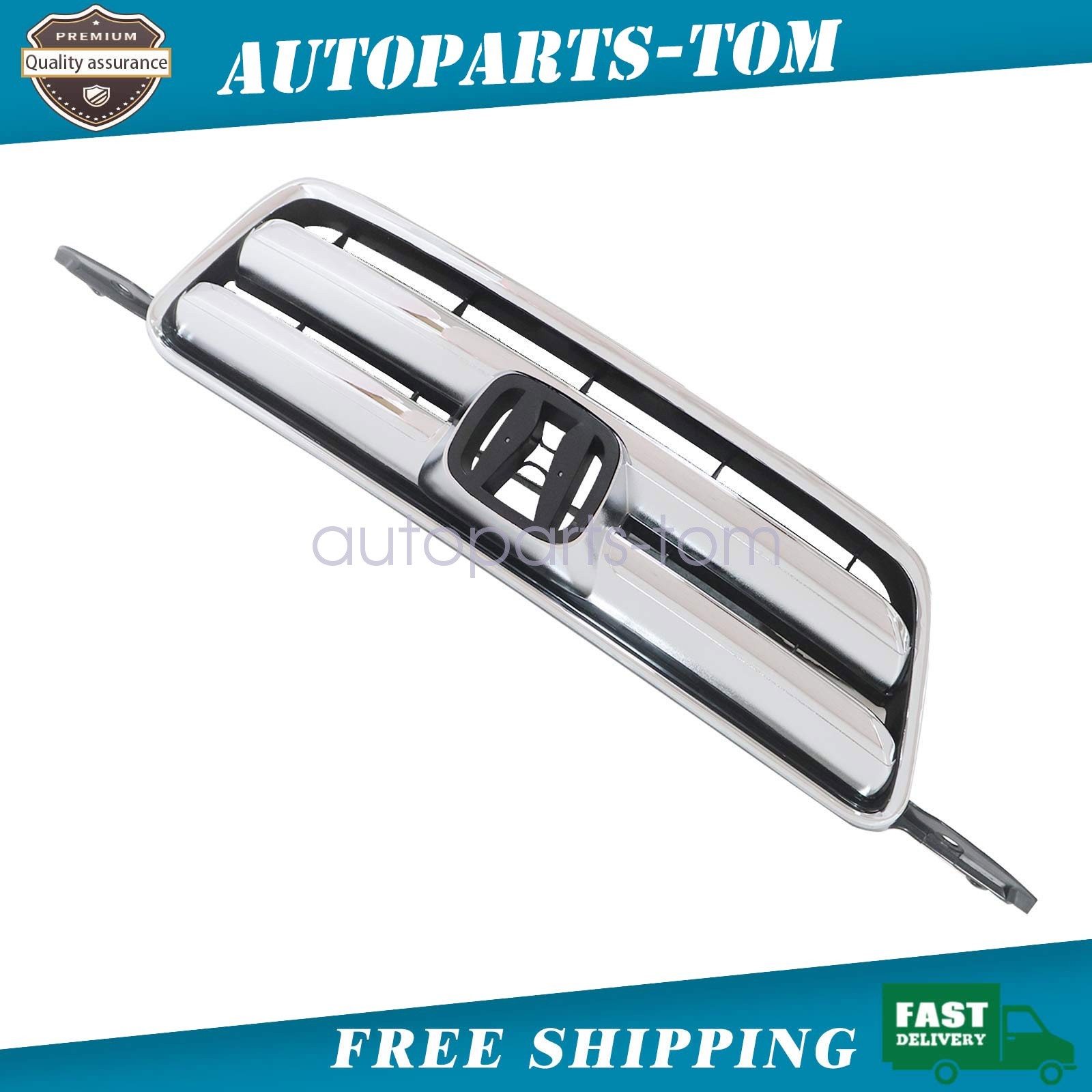 New Front Grille Chrome Fits For 2005-2006 Honda CR-V HO1200194 71122S9AA01