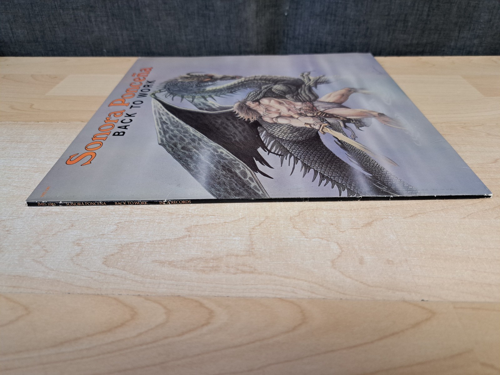 Sonora Poncena Back to Work Vinyl Record, JMIS 1083