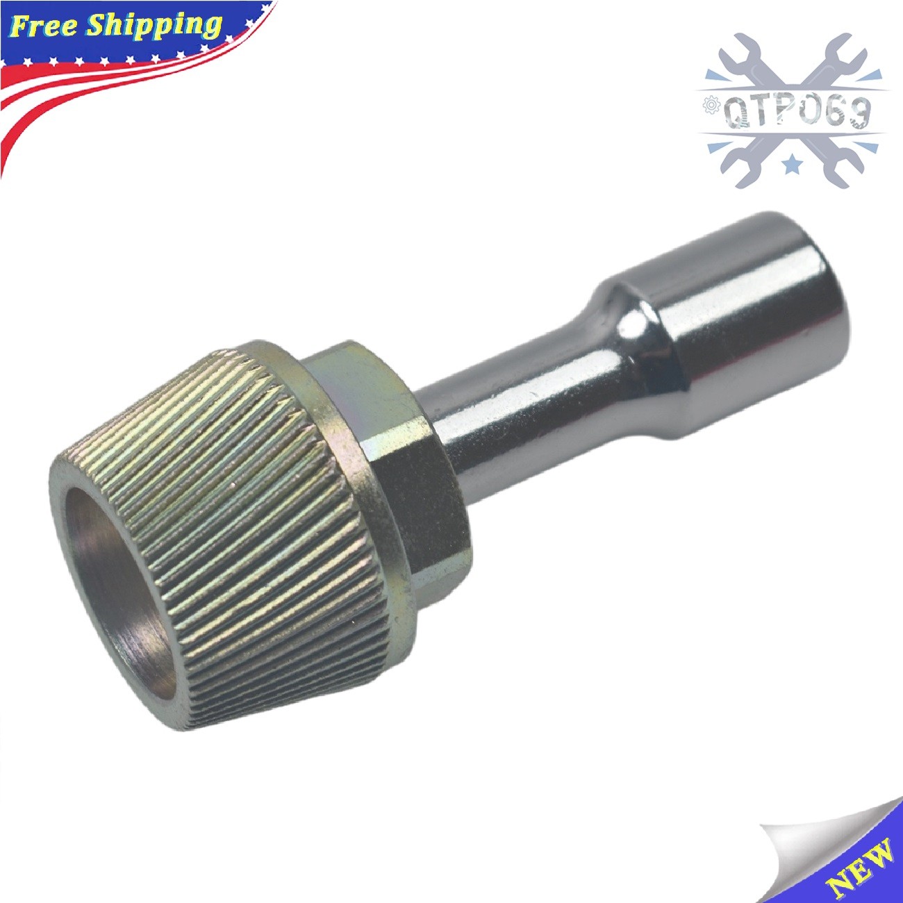 1.5'' Tub Drain Extractor with 1/2'' Socket Bathtub Remover Colourful Galvanized