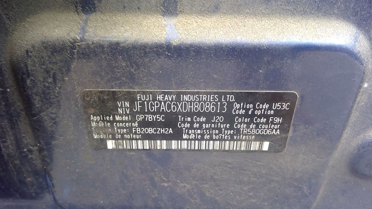 Coil/Ignitor Fits 14-16 FORESTER 1689396