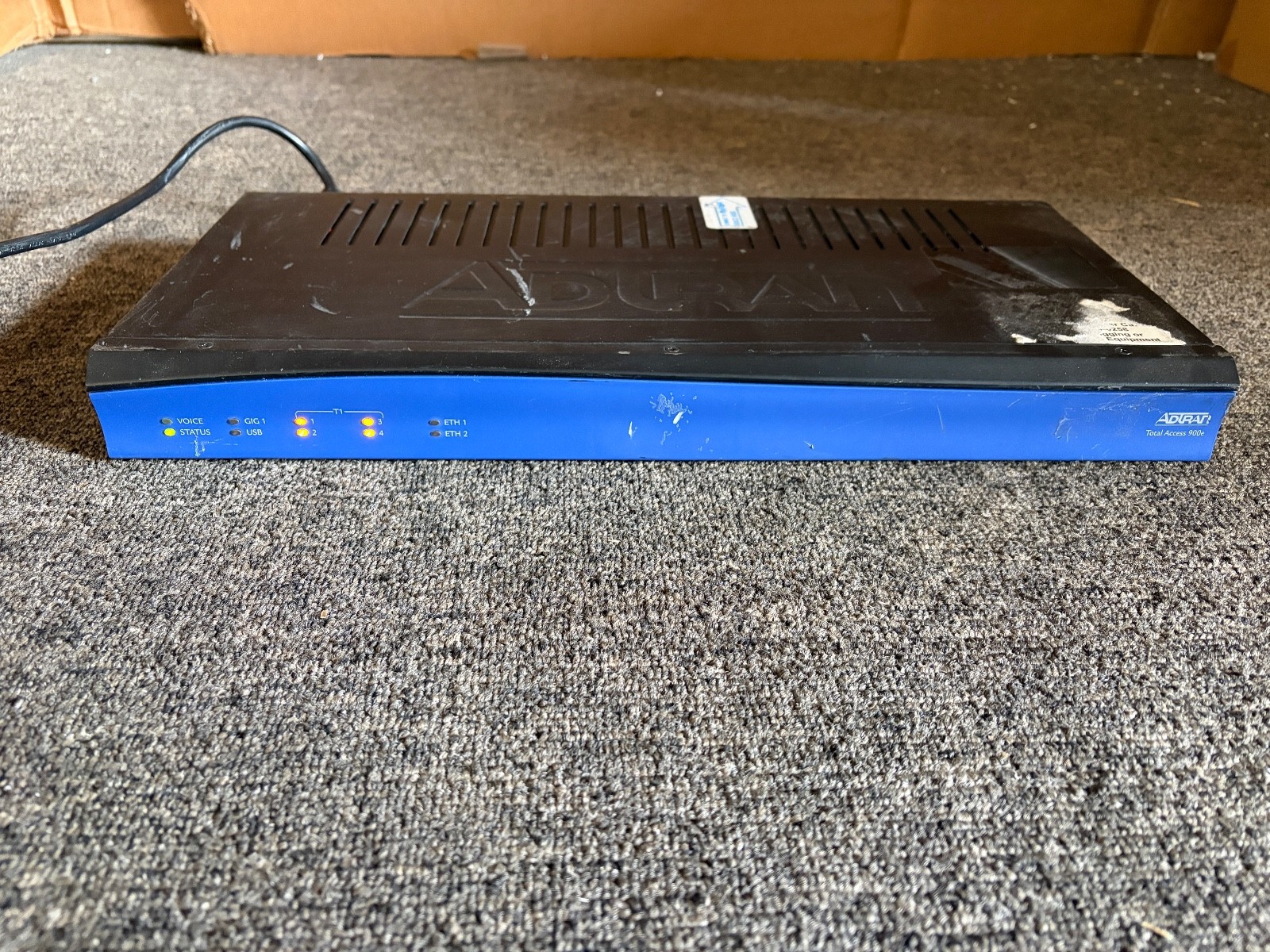 Adtran Total Access 908E 3rd Gen 4243908F5 VoIP Gateway and Router