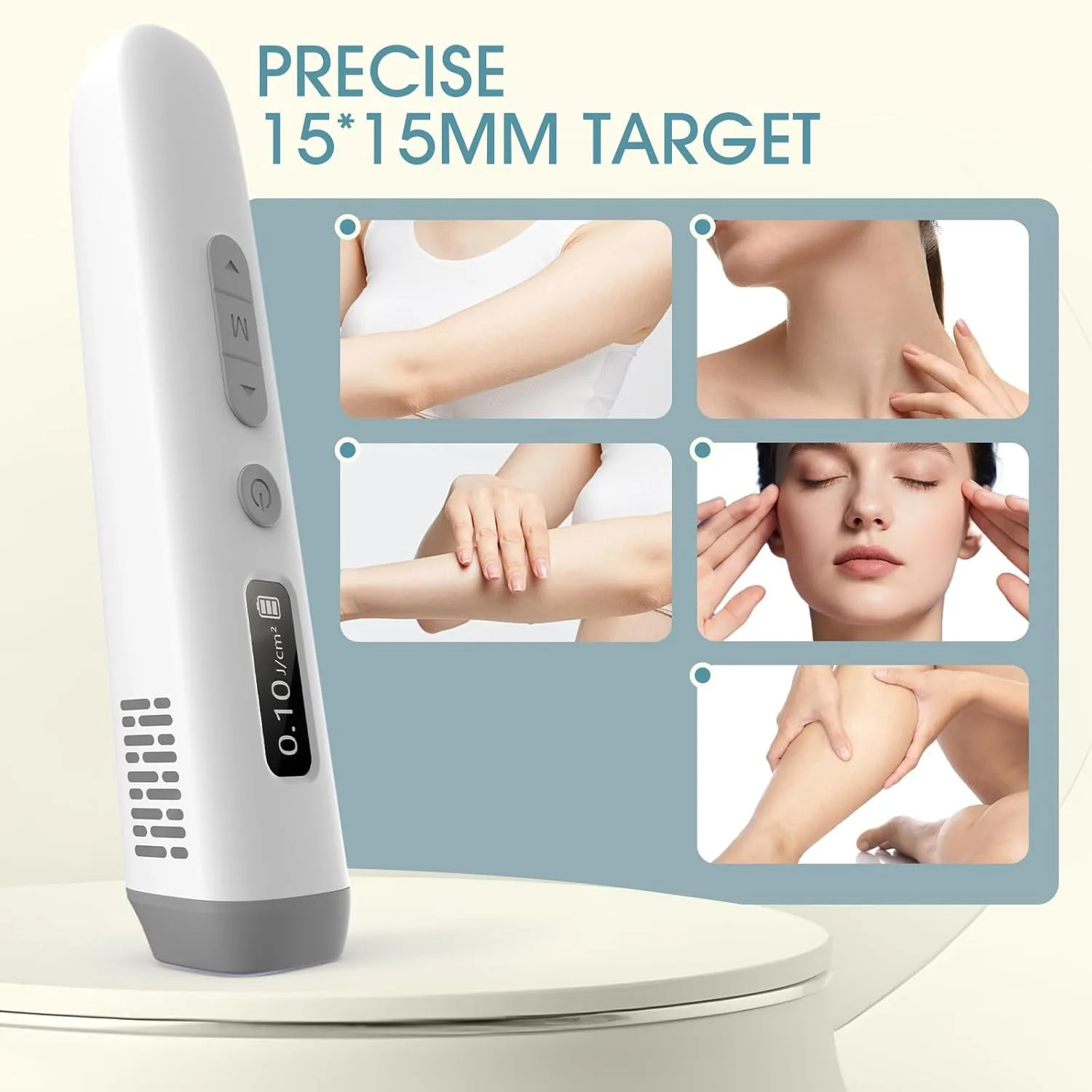 Handheld Vitiligo Lamp 308nm UVB Lamp for Psoriasis Spots Eczema Skin Disease