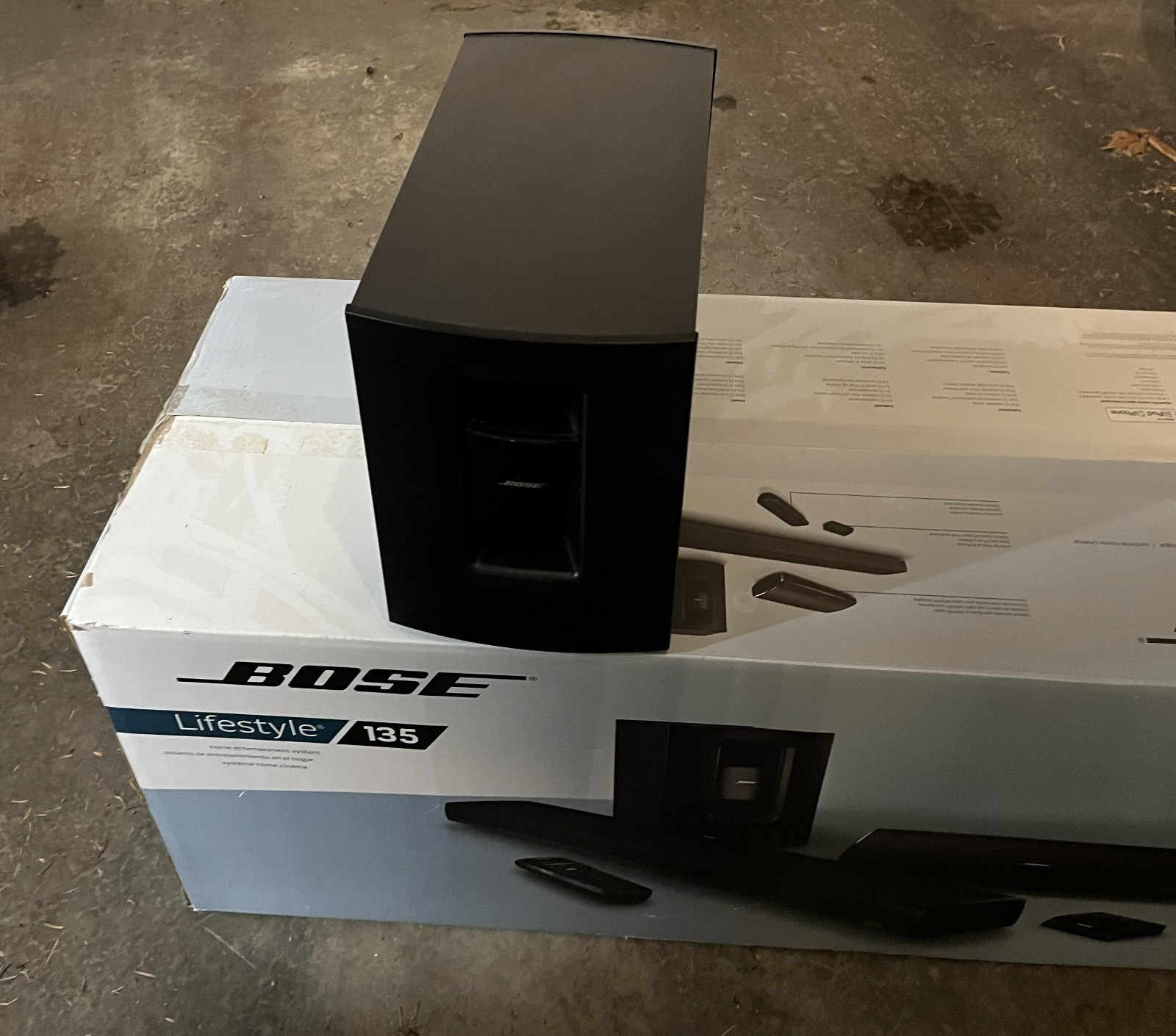 Bose Lifestyle 135 Series USED complete with box