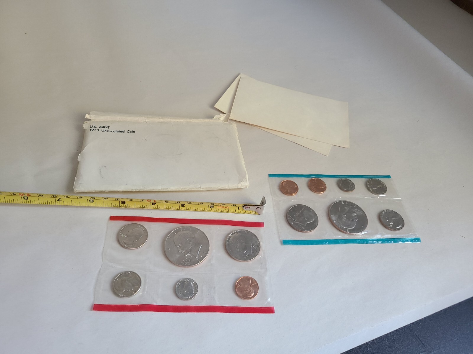 U.S. Mint 13-Coin Uncirculated Set 1973 - Denver & Philadelphia Mints + 1c S Min