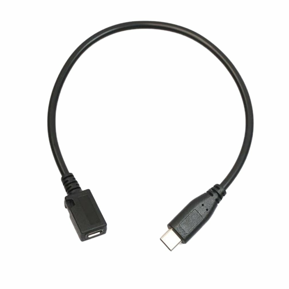 0.3M USB-C USB 3.1 Type C Male to Micro USB Female Data Cable Adapter Converter