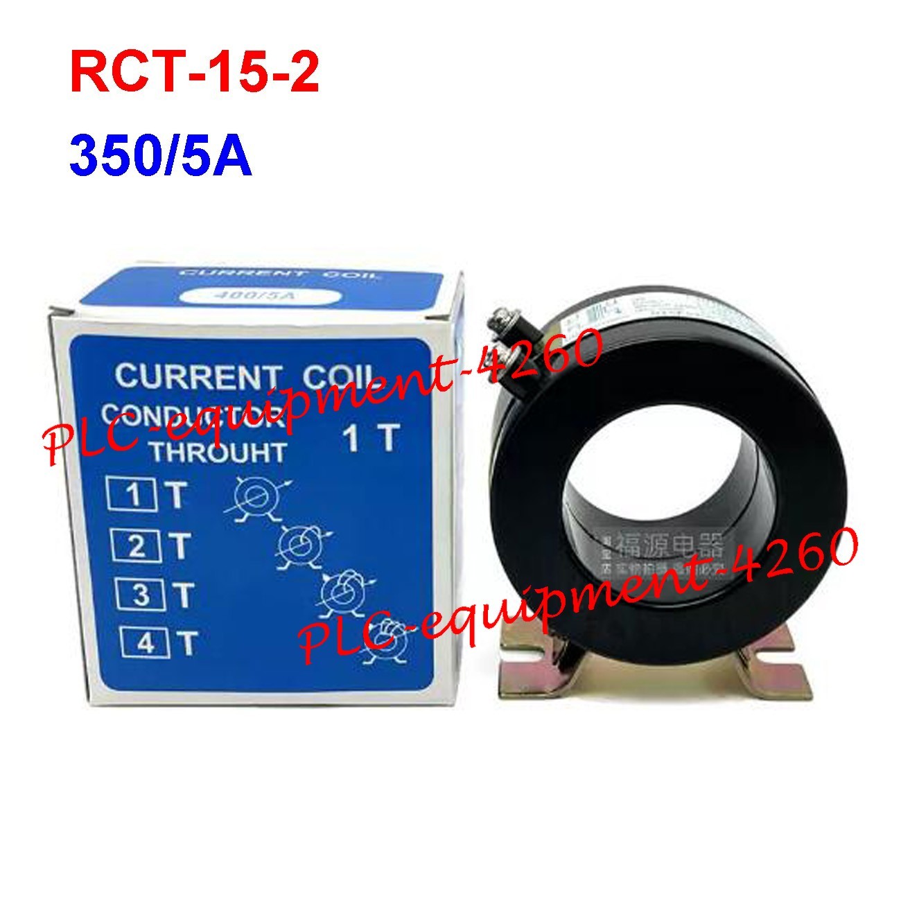 Brand New in Box RISESUN RCT-15-2 350/5A Current Coil CT Current Transformer