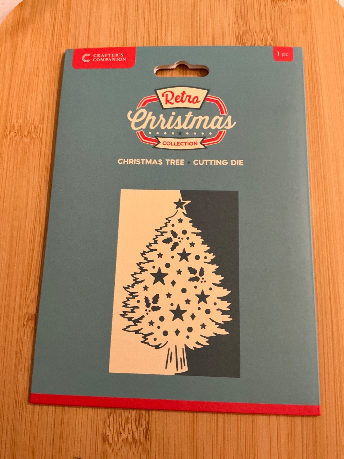 Crafter's Companion Retro Christmas Collection Christmas Tree #CC-RC-MD-EDG-TRE