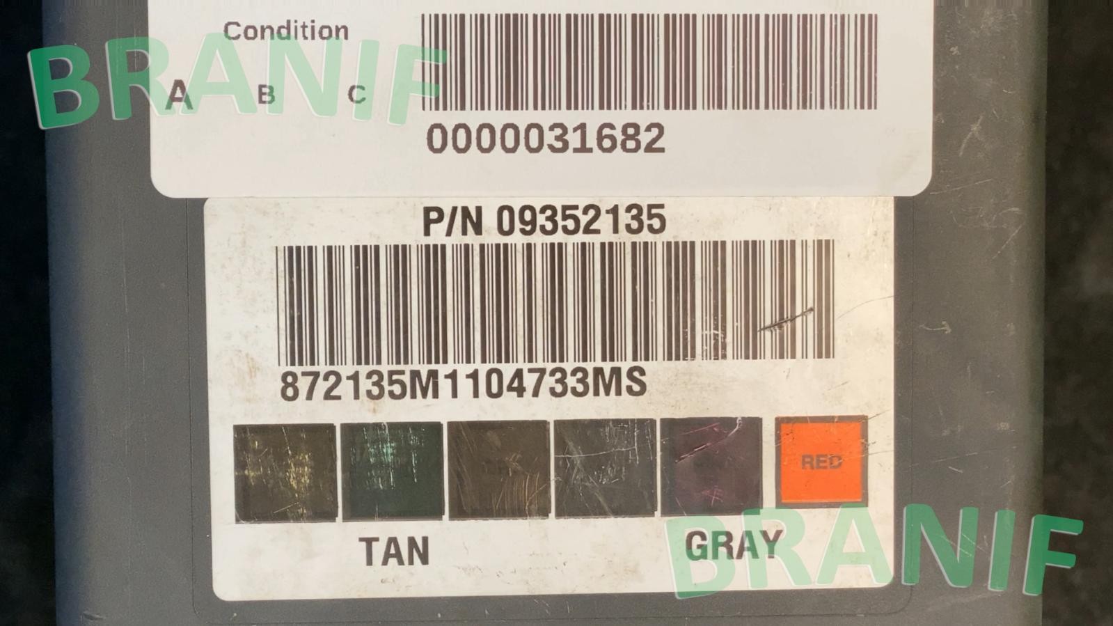 CHEVROLET TRAILBLAZER Body Control Module Unit 09352135
