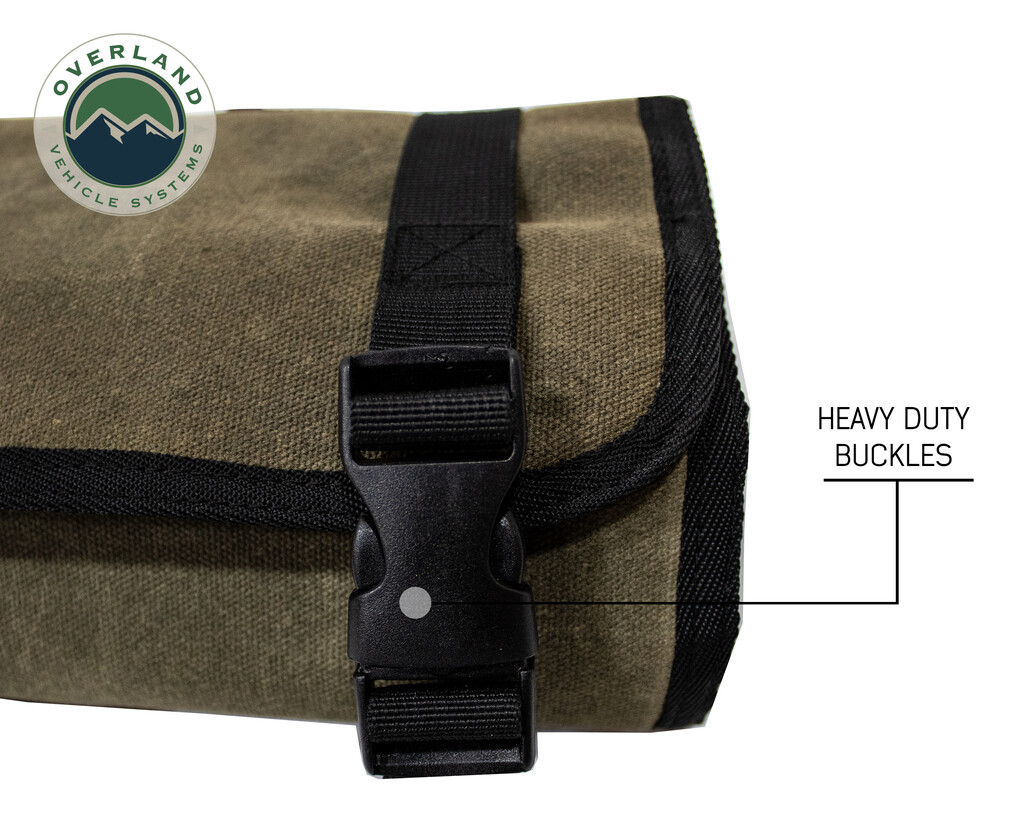 Rolled Bag First Aid - #16 Waxed Canvas
