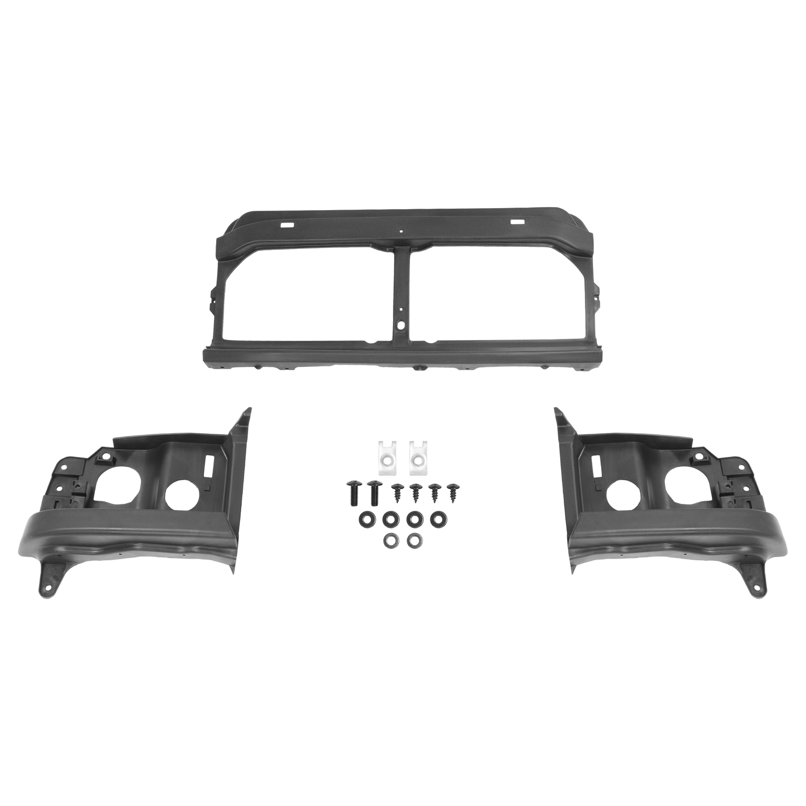 Header Panel Headlight Mounting Black For Ford Ranger 04-11 Edge 05 Taurus 10-19
