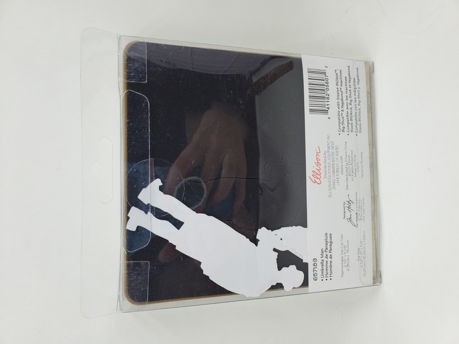 TH2 Sizzix Tim Holtz Umbrella Man Bigz Die New
