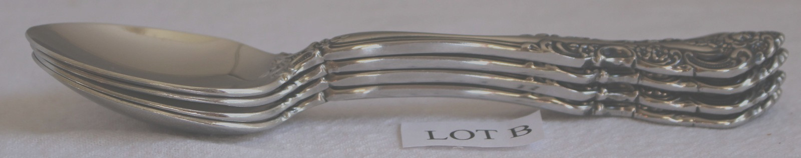 4 Oneida Stainless Cube Michelangelo TEASPOONS