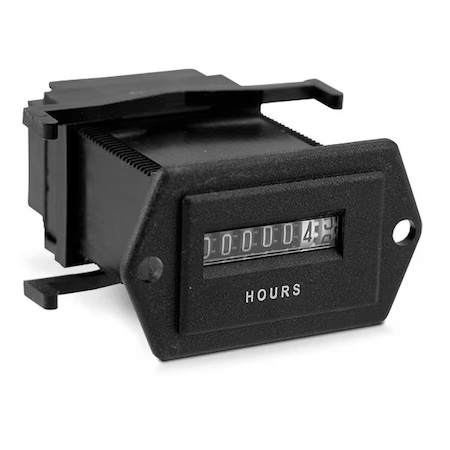 Trumeter 711-0130 Hour Meter 115Vac, 60Hz, 7 Fig 2-Hole 1.