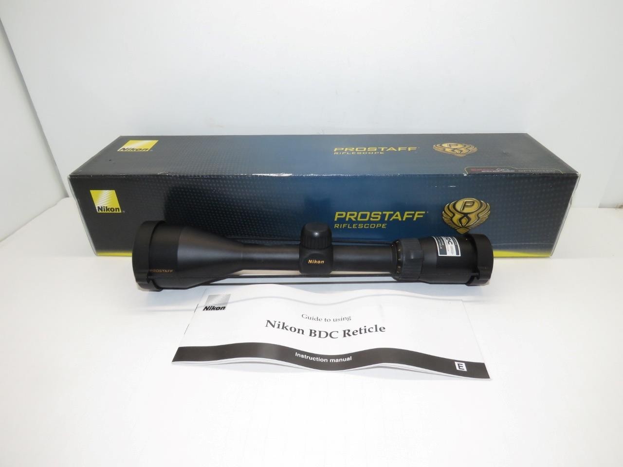 NIKON PROSTAFF 3-9X50 MATTE BLACK BDC RETICLE-BRAND NEW