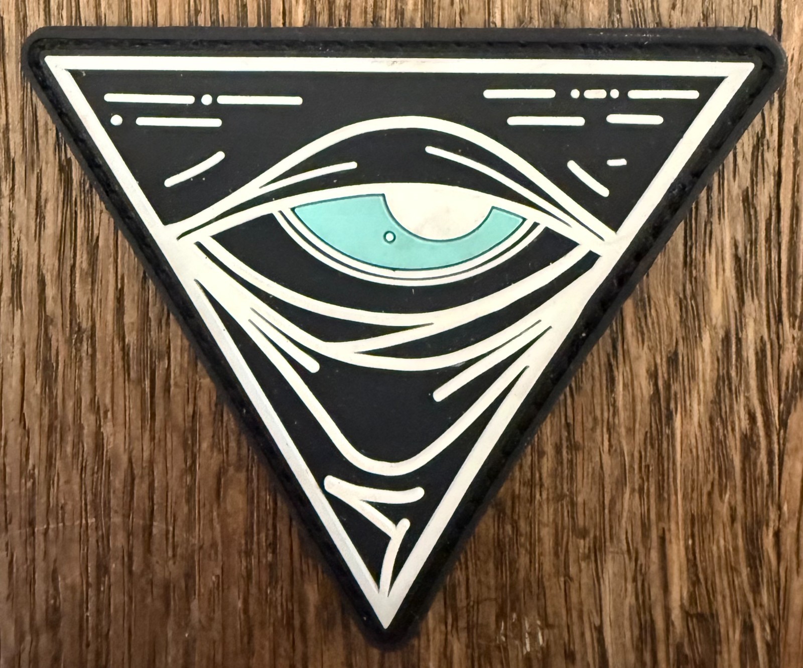 White Phosphor "As Above So Below" Baja PVC Patch