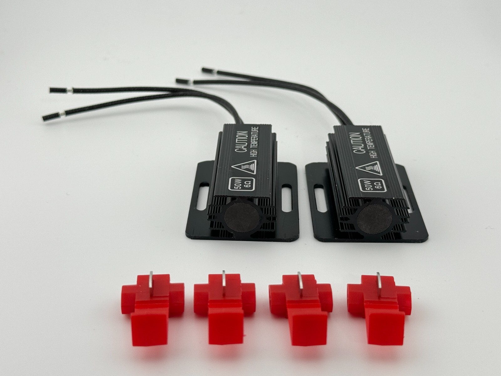 Rebaydo™ 2pcs LED Headlight Load Resistor 6 Ohm 50 Watt