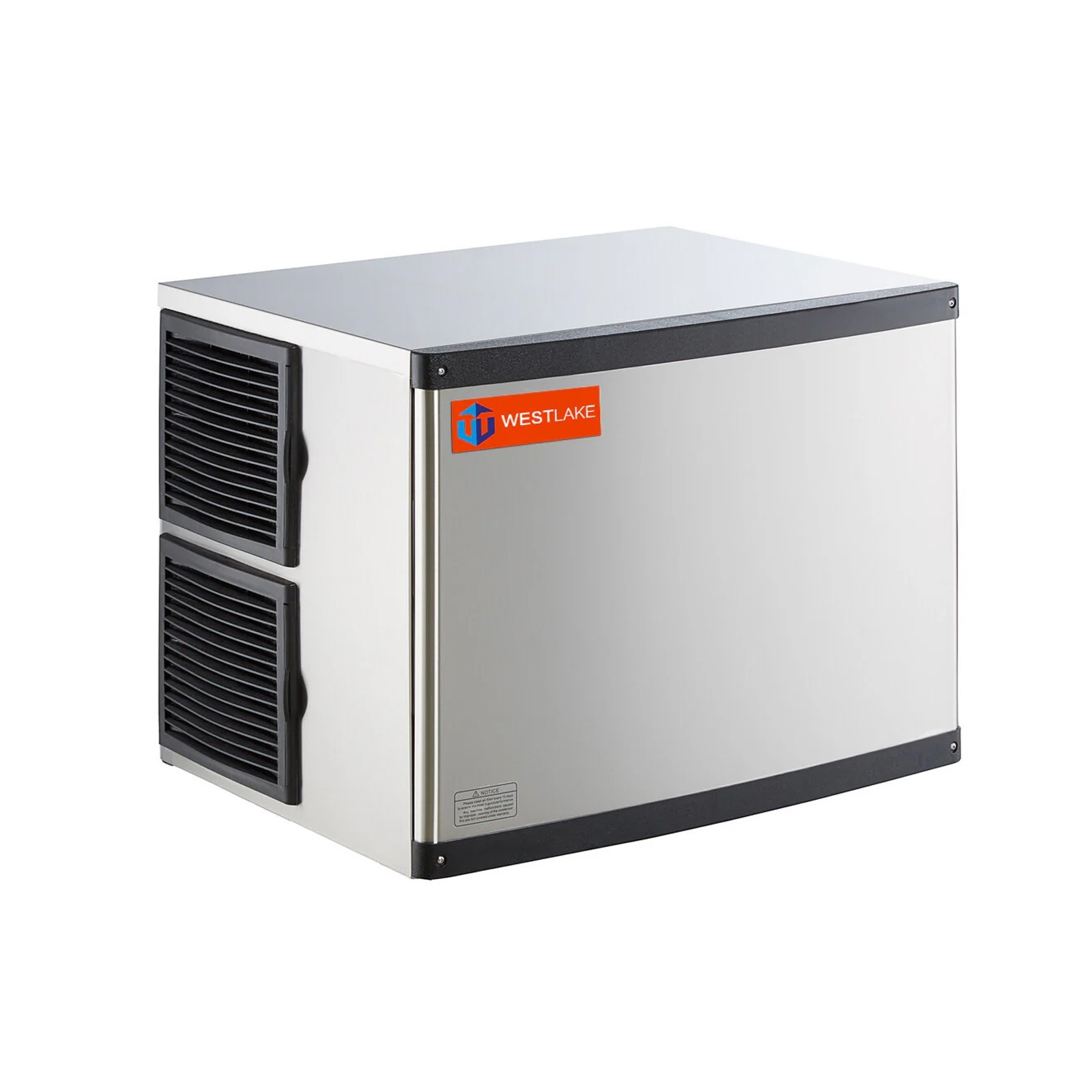WESTLAKE 500 lbs/24H Commercial Ice Maker Machine Head Stainless Steel Full Cube