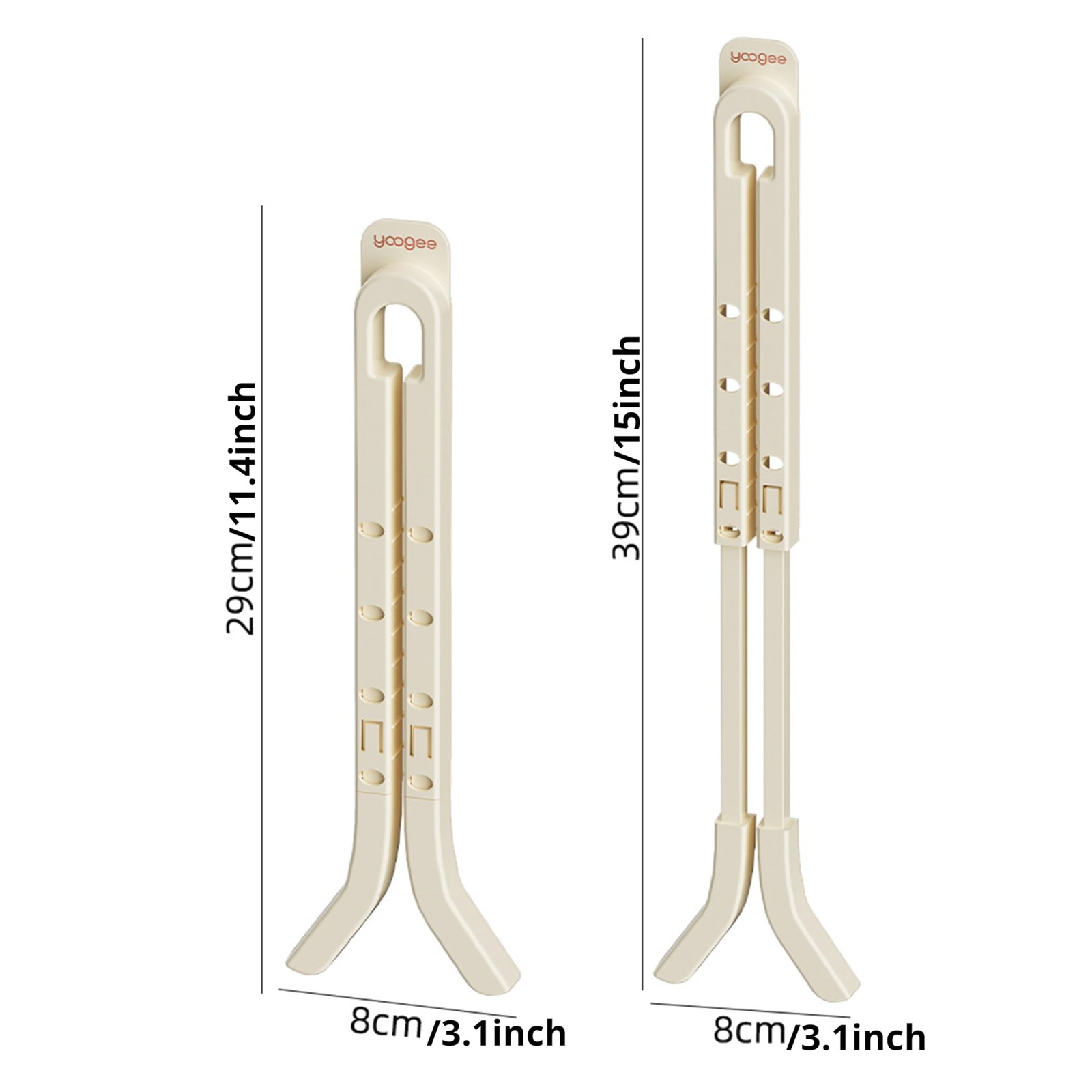 Stretchable Boot Shaper, Folding Boot Holder, Adjustable Boot Stand for Short...