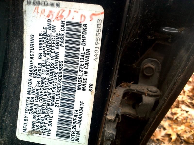 Fuse Box Engine Thru 4/04 Fits 03-04 Matrix 3241109