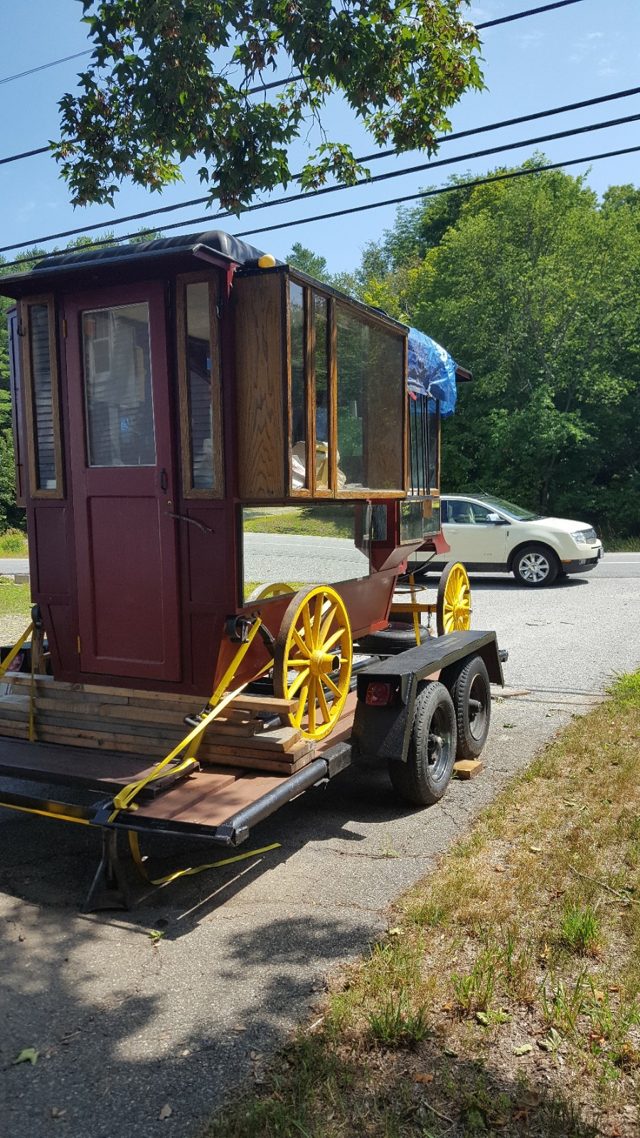 Antique Popcorn Wagon