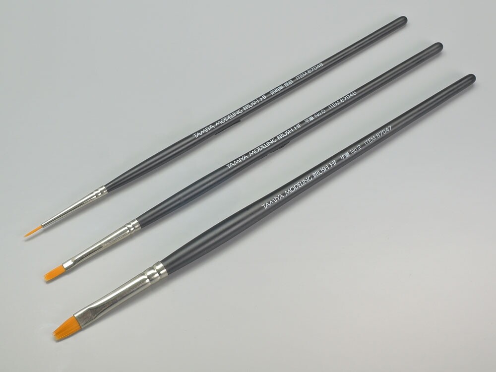 Tamiya 87067 High Finish Modeling Brush Standard Set