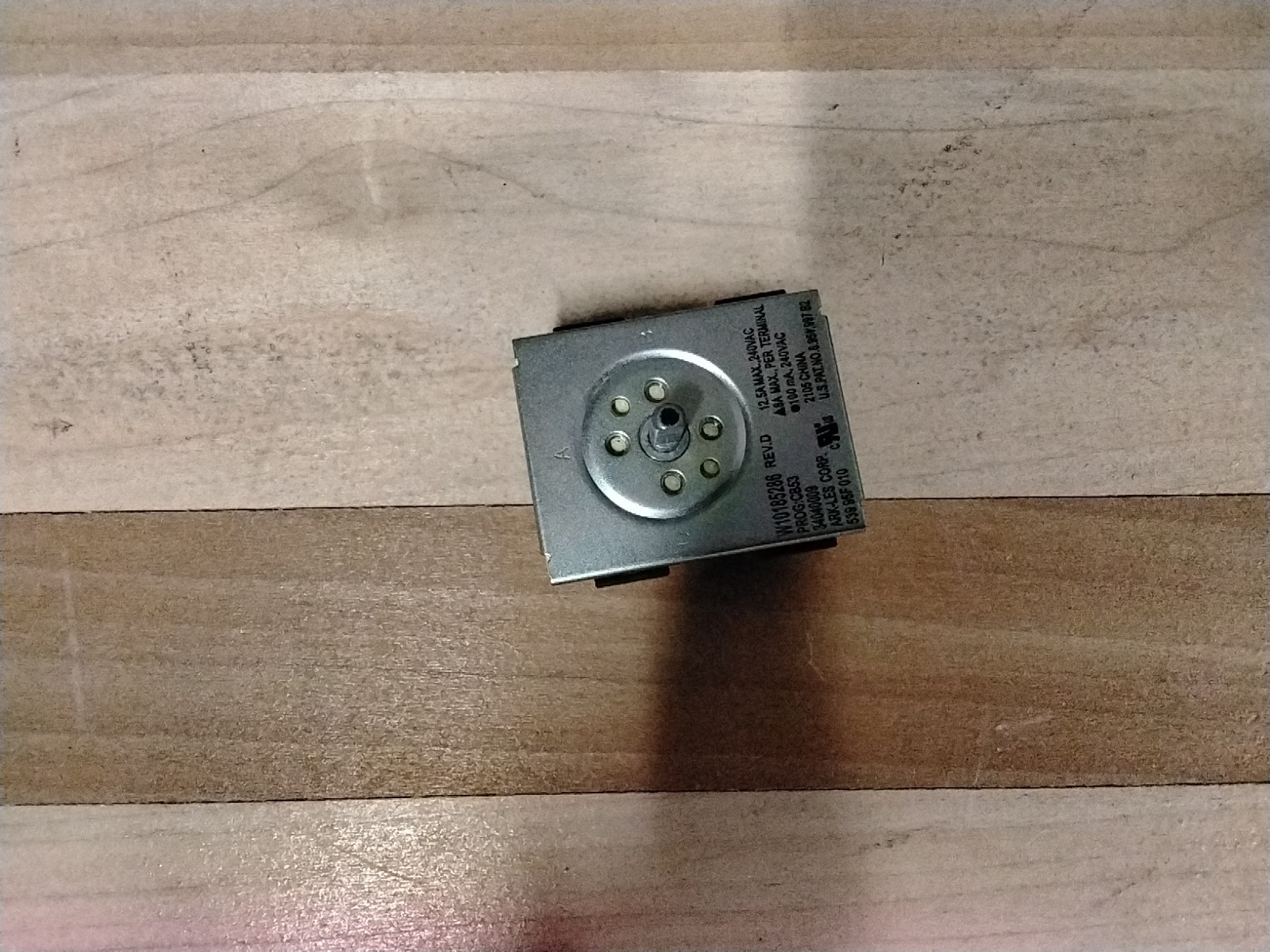 OEM Whirlpool W10185286 Infinite Switch for Stove