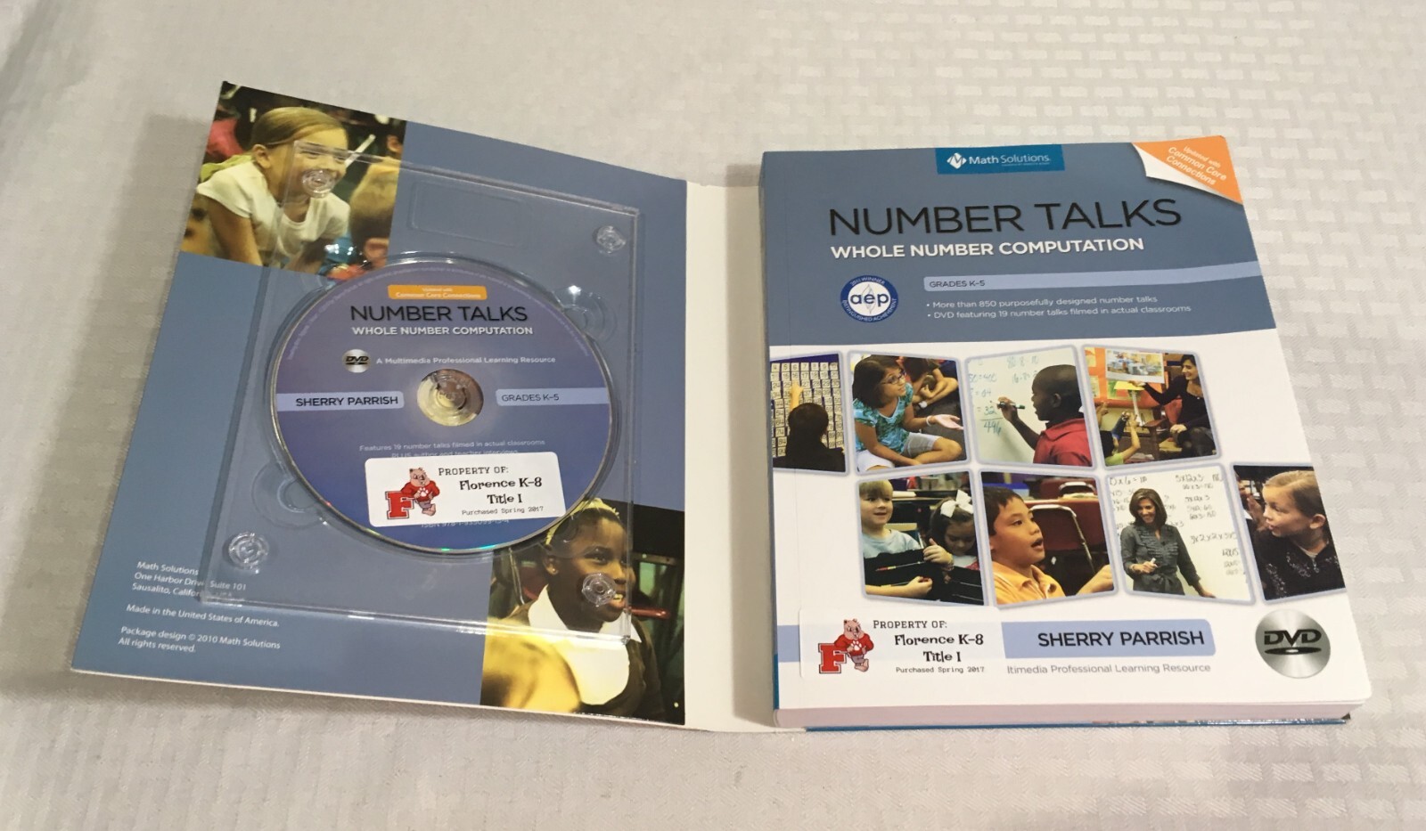 NUMBER TALKS / WHOLE NUMBER COMPUTATION WITH DVD / GRADES K - 5 / MATH SOLUTIONS