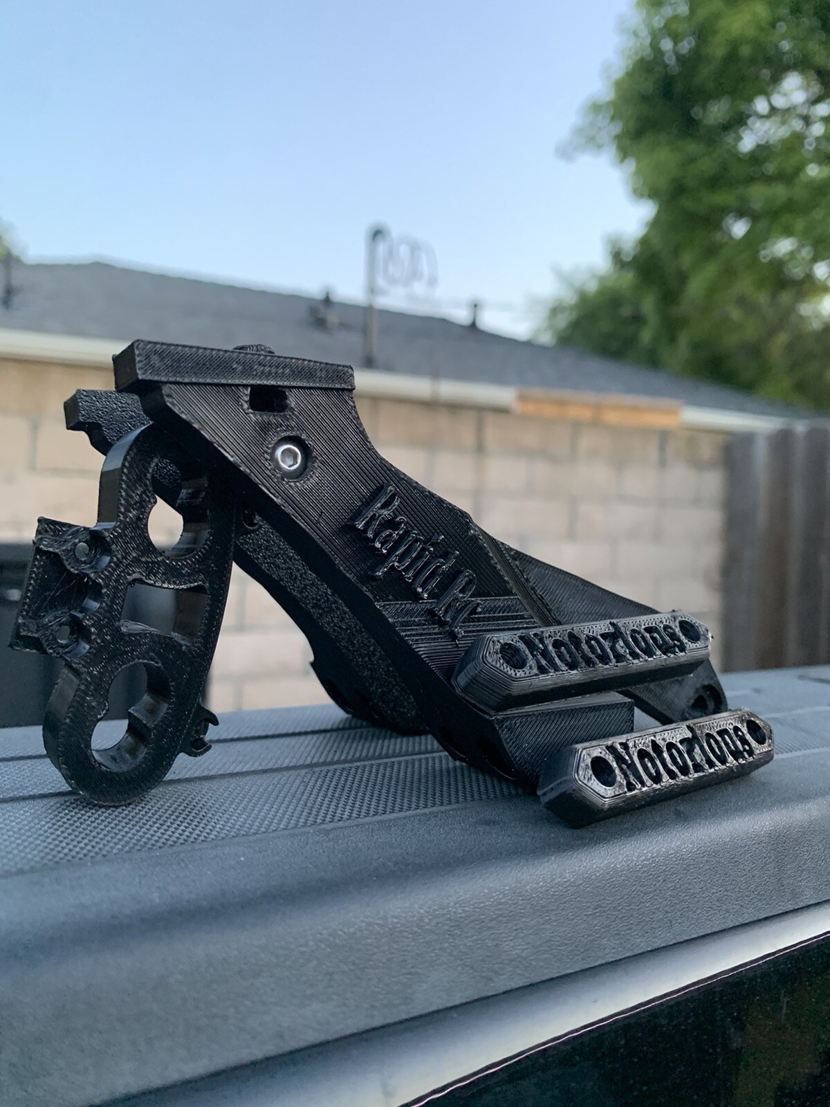 Arrma Notorious V6 Basher Kit X Black (Flex)