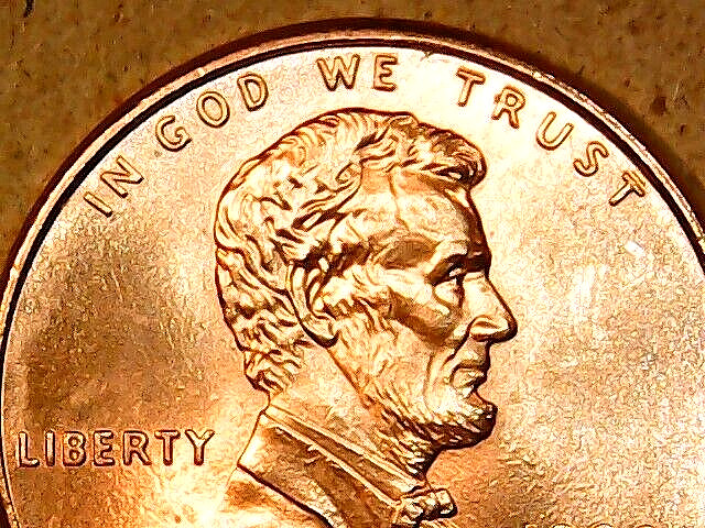 1998 American Cent Red Uncirculated Lincoln Memorial Philadelphia Mint Penny