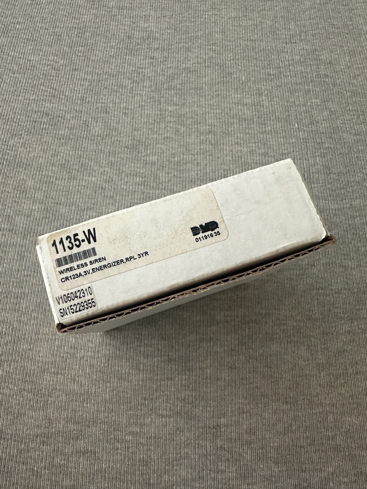 DMP 1135-W Wireless Siren for DMP Security, White. New