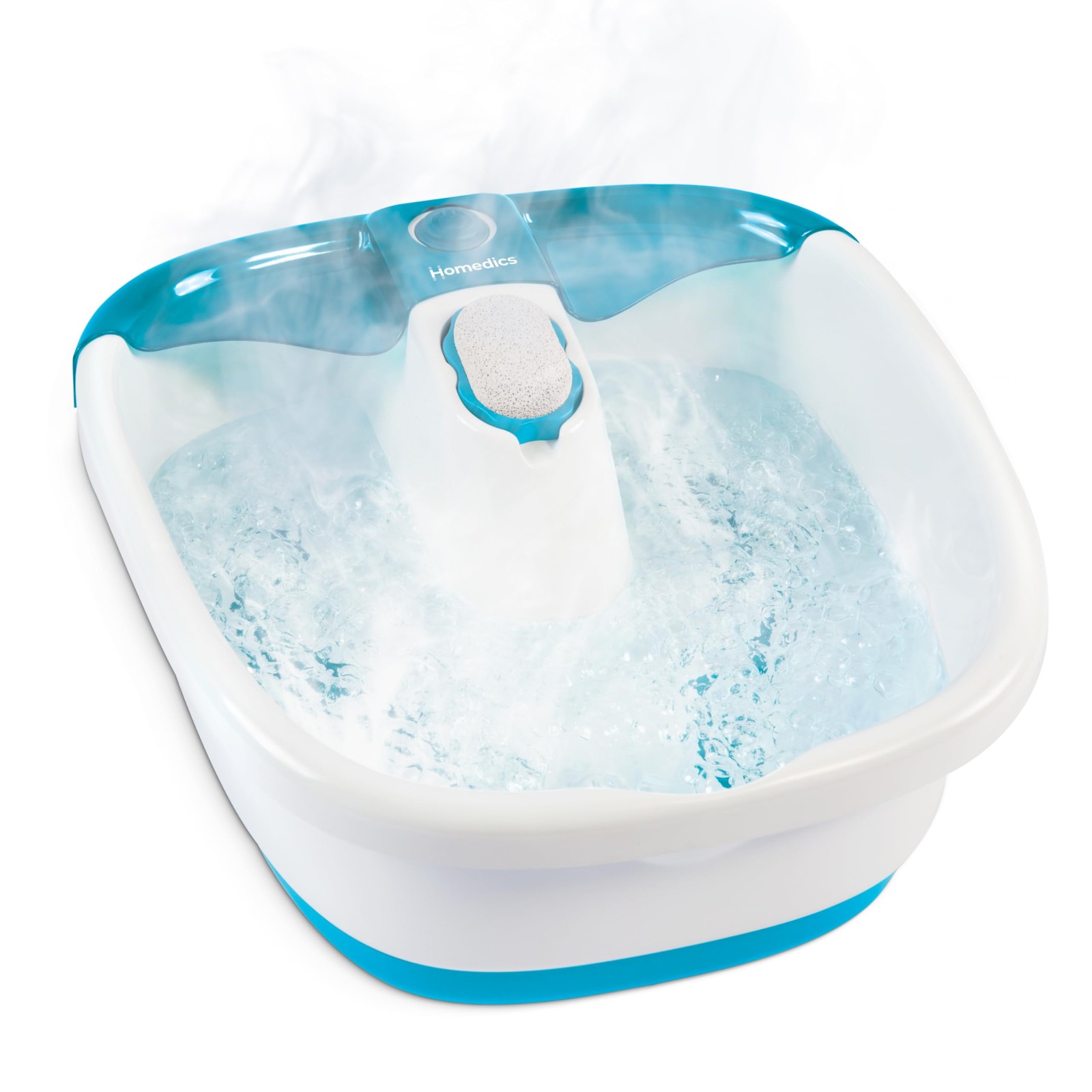 Homedics Bubble Mate Foot Spa, Toe Touch Controlled 1 Count (Pack of 1), Blue