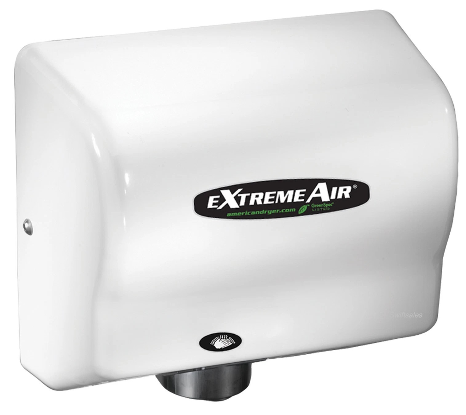 American Dryer eXtremeAir EXT7 120-240V Universal Voltage Surface Hand Dryer