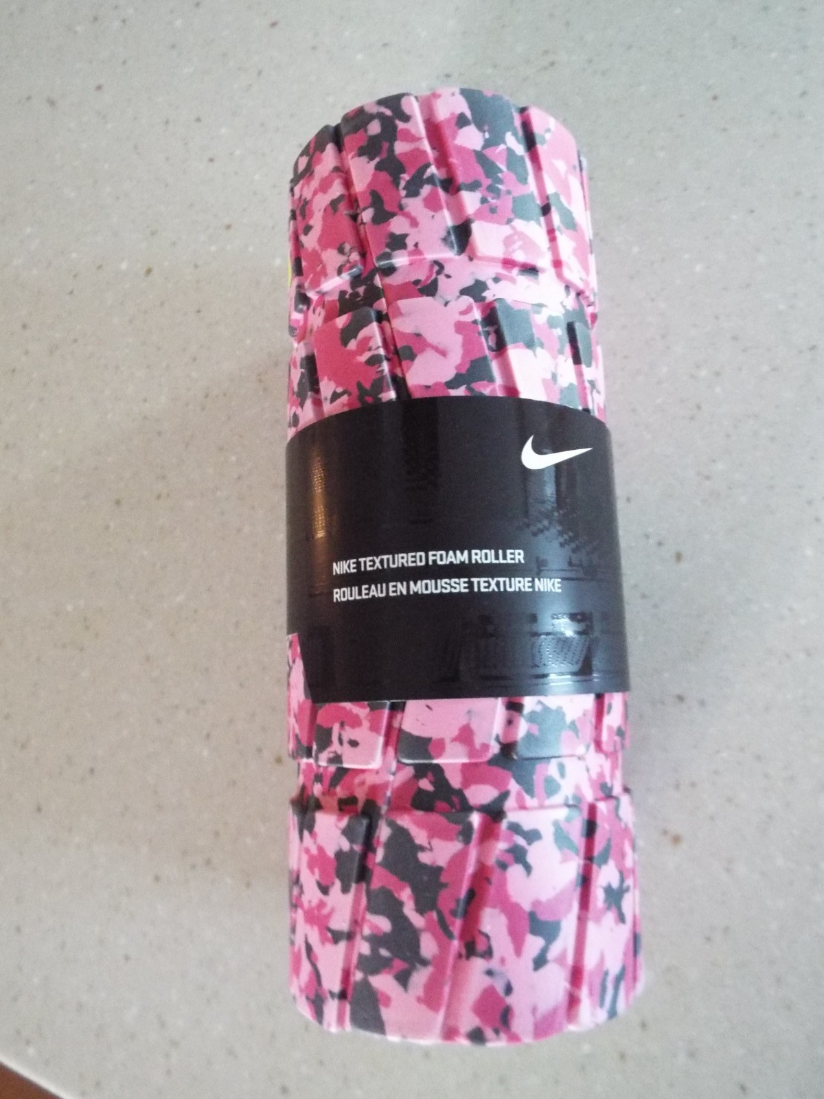 🔥 Nike Adult Unisex Training Recovery Foam Roller 13IN PINK/CAMO NWT