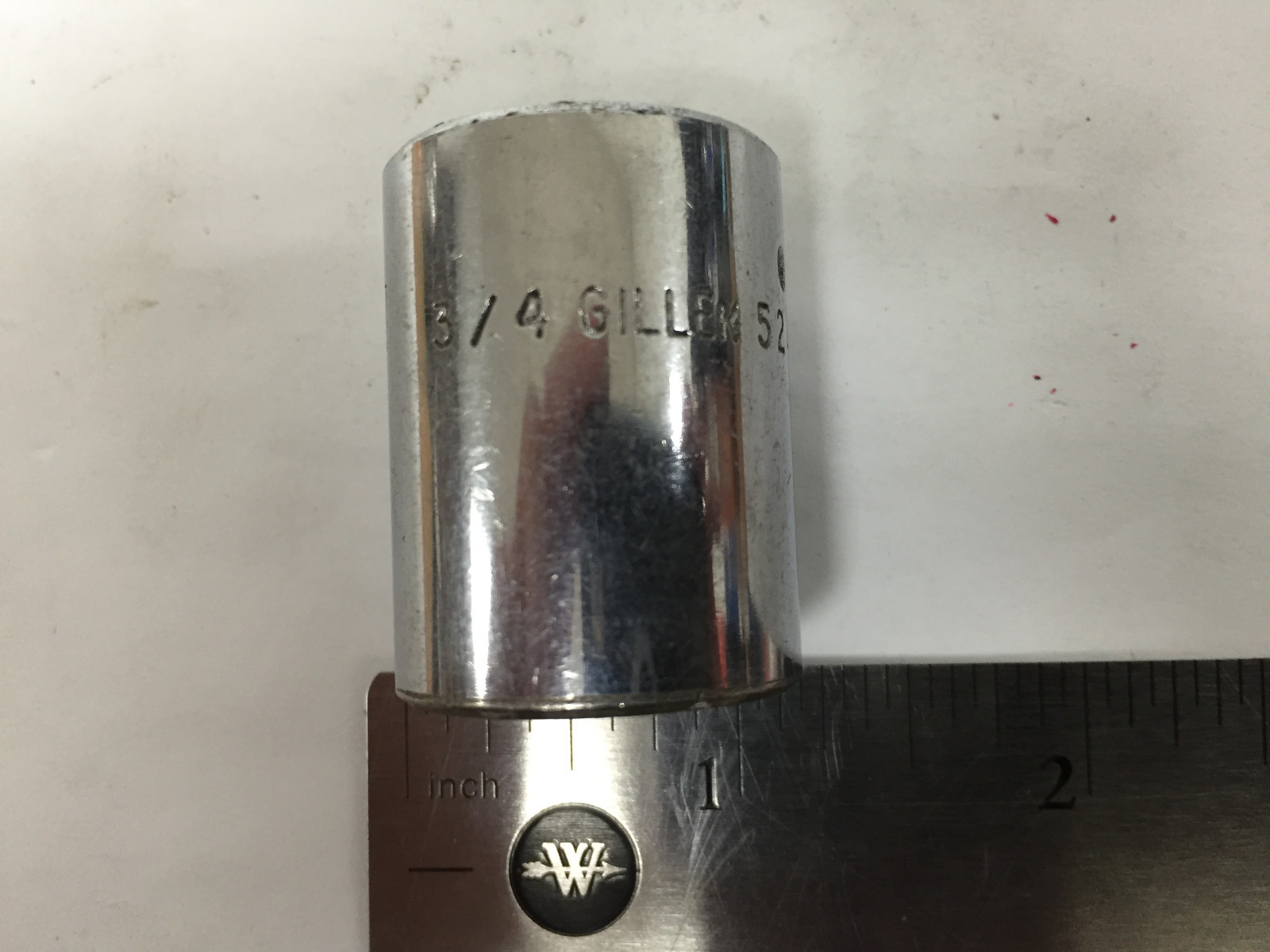GILLER 524 3/4" 12 POINT 1/2" DRIVE HAND SOCKET