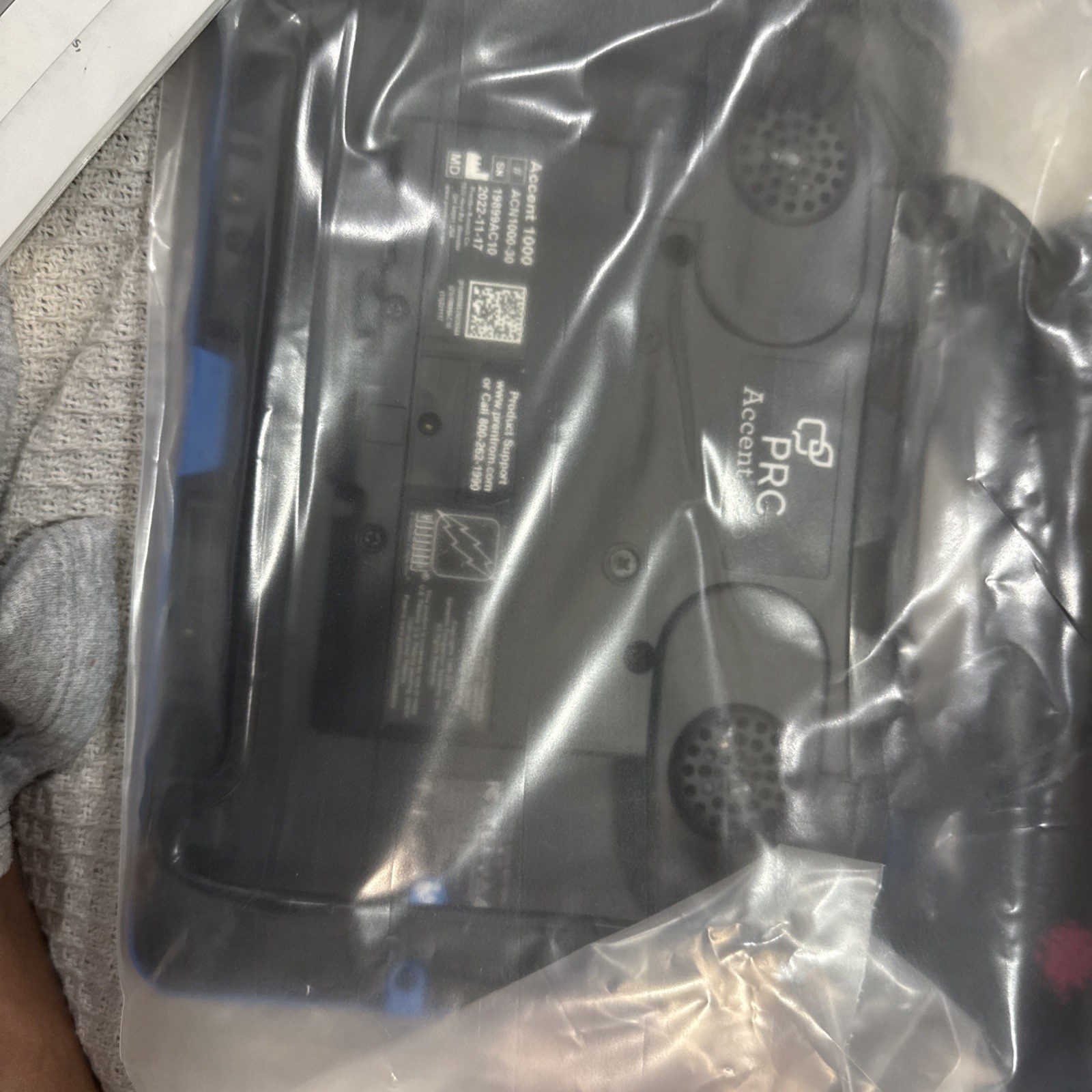 AAC device Prc accent 1000