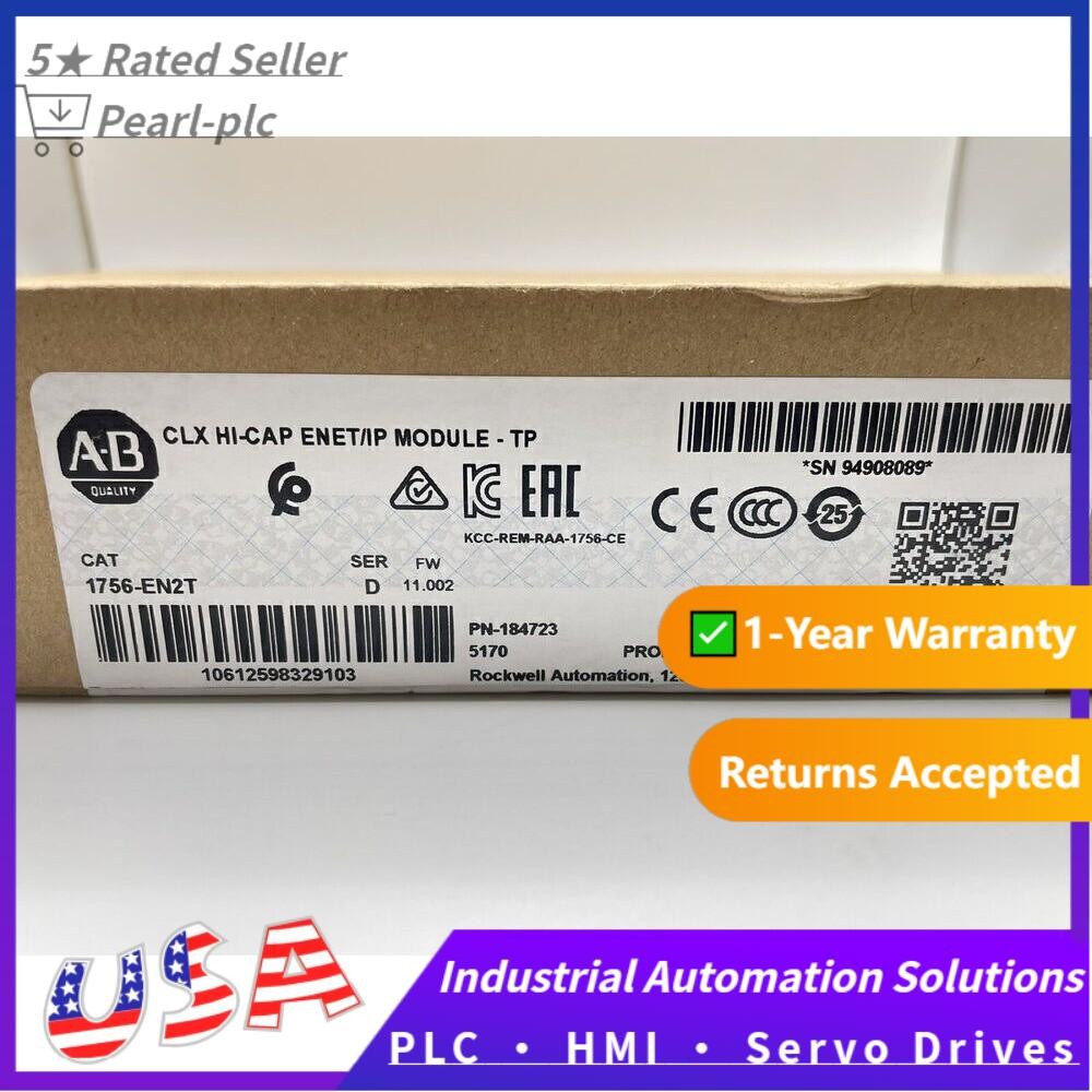New Sealed Allen Bradley 1756EN2T ControlLogix EtherNet/IP 1756-EN2T US Free Tax