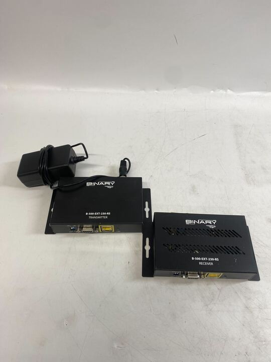 Binary Receiver & Transmitter B-500-EXT-230-RS With Power Supply
