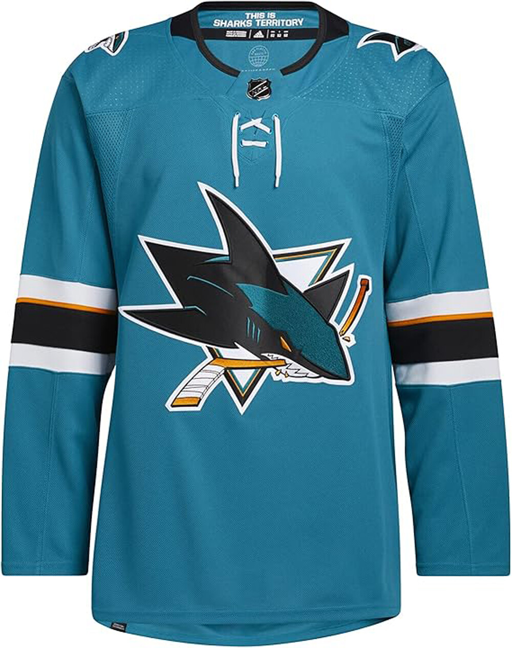 Adidas NHL Men's San Jose Sharks Home Authentic Jersey