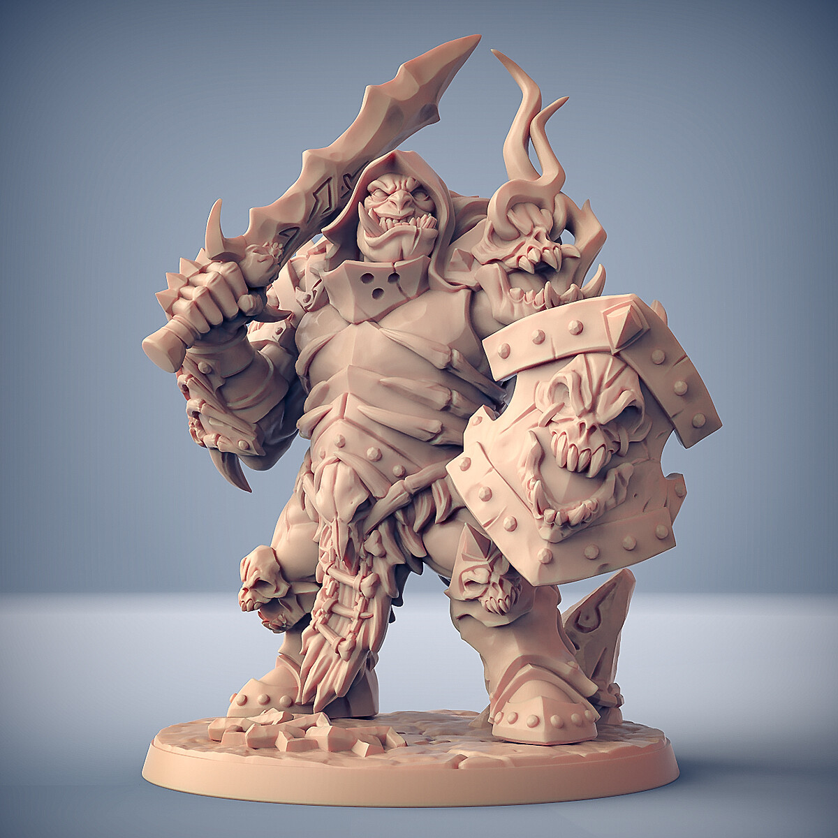 Frostmetal Ogre C Artisan Guild Fantasy Dungeons and Dragons Miniature Tabletop