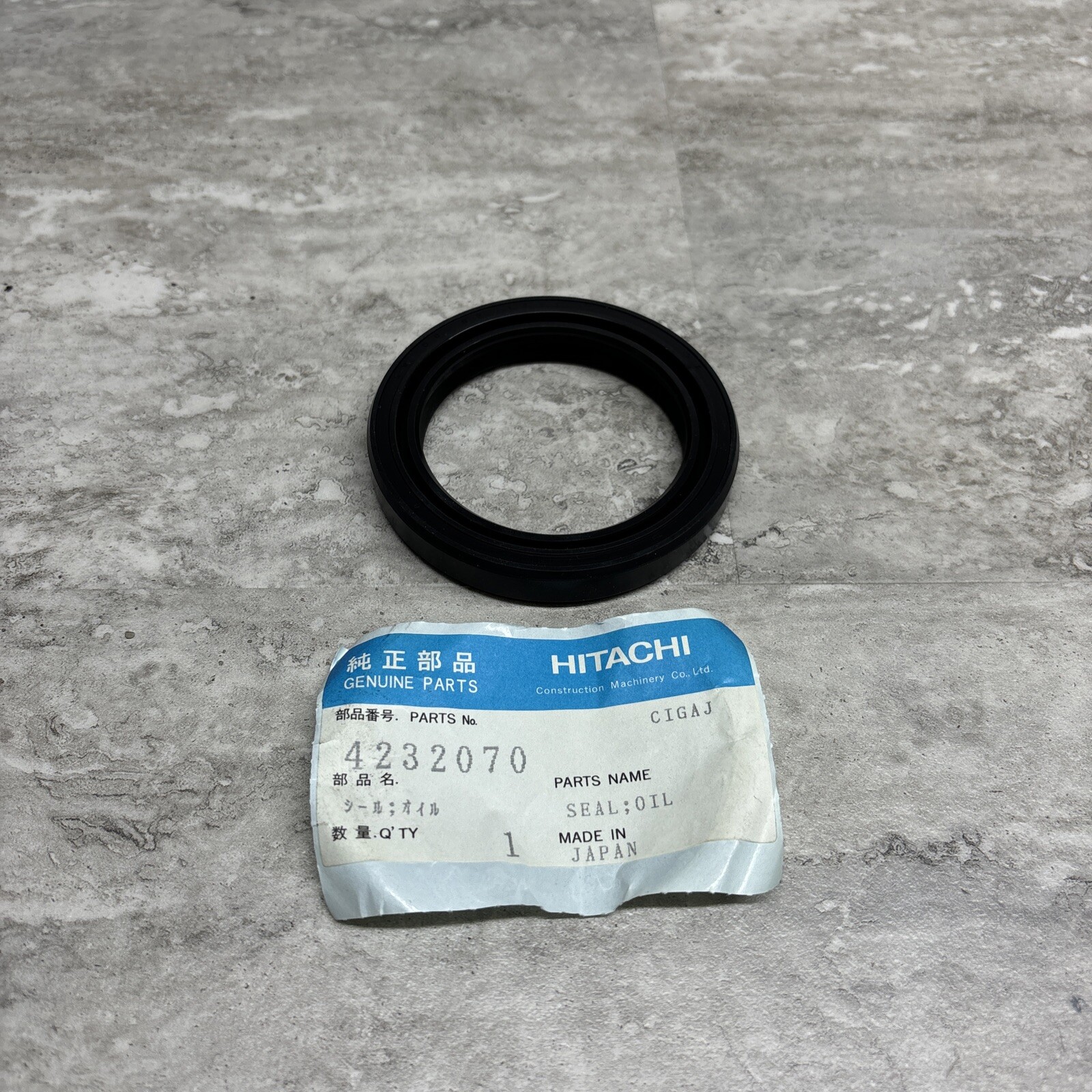 OEM Hitachi 4232070 Oil Seal, New