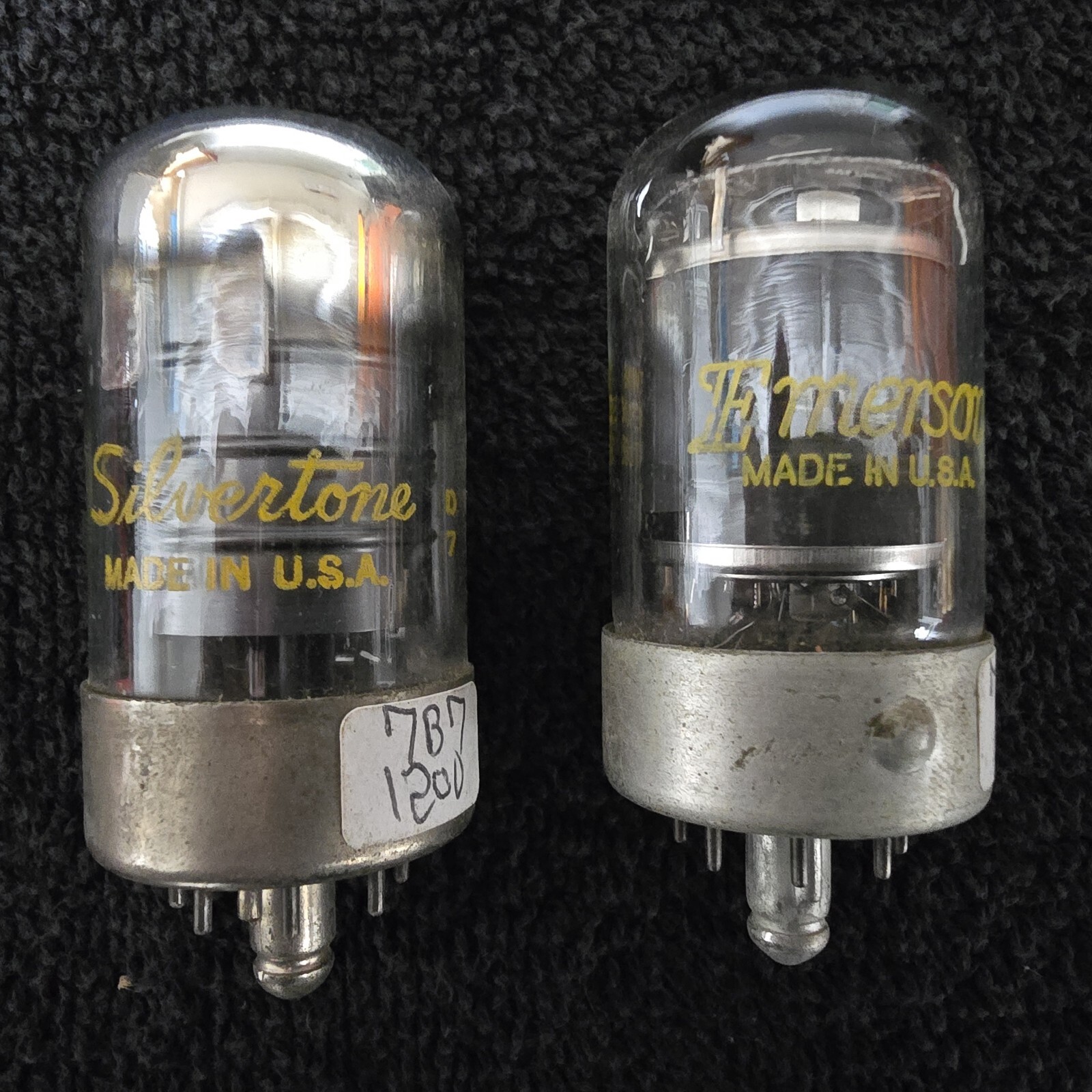 7B7 Amplifier Tubes ▪︎ Major National Brands ▪︎ Tested ▪︎ Discounts on Multiples