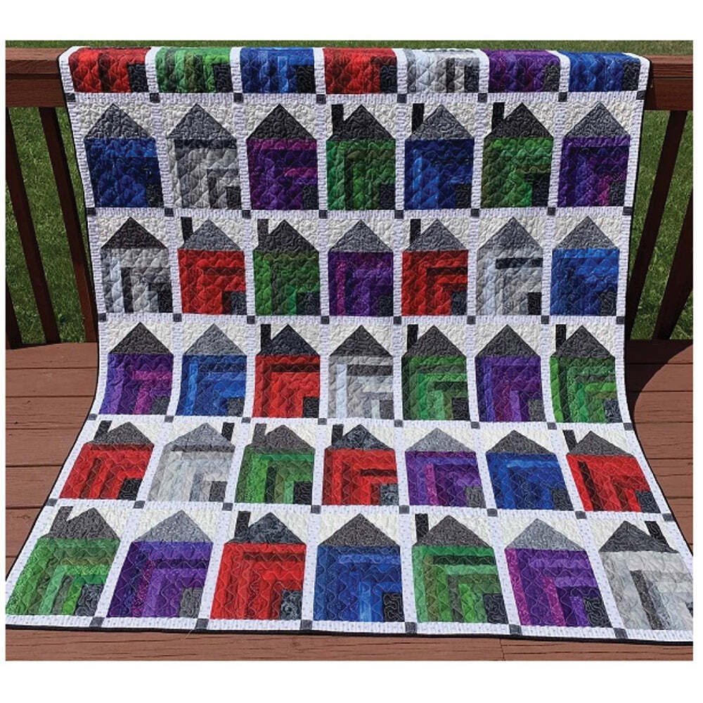 Cut Loose Press My House Quilt Pattern