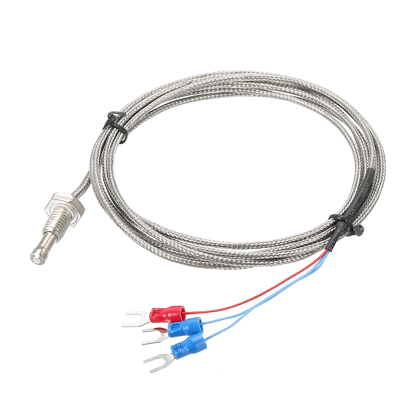 PT100 Temperature Sensor M6 Thermocouple 6.6ft -50 to 200°C(-58 to 392°F)