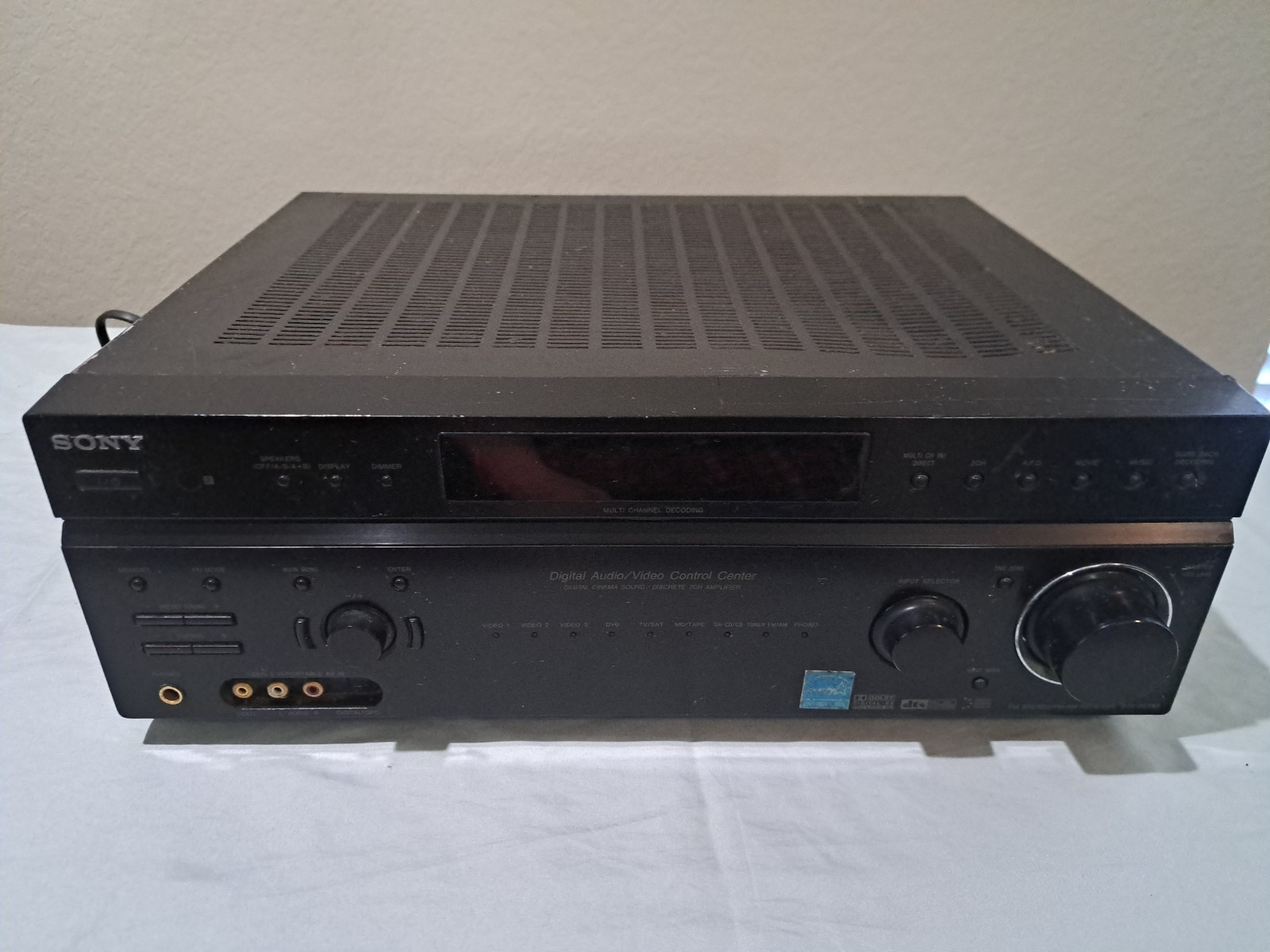 SONY STR-DE898 Digital Audio Visual Control Center AM FM Stereo AV Receiver