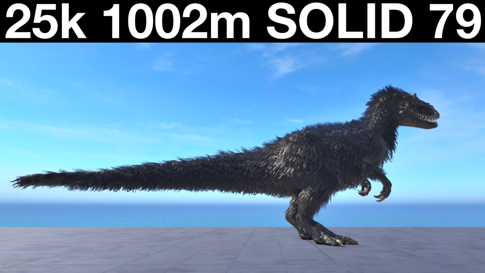 Solid 79 25k 1002m Yutyrannus Ark Survival Ascended ASA PVE Xbox/PC/PS Yuty