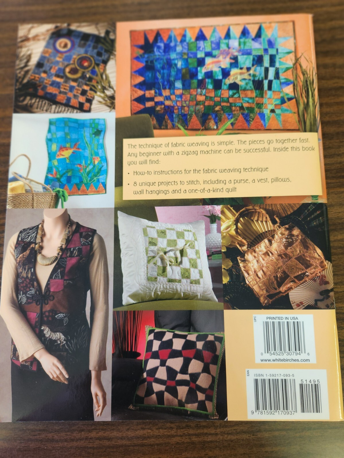 Creative Fabric Weaving Quilting Julie Higgins NEW