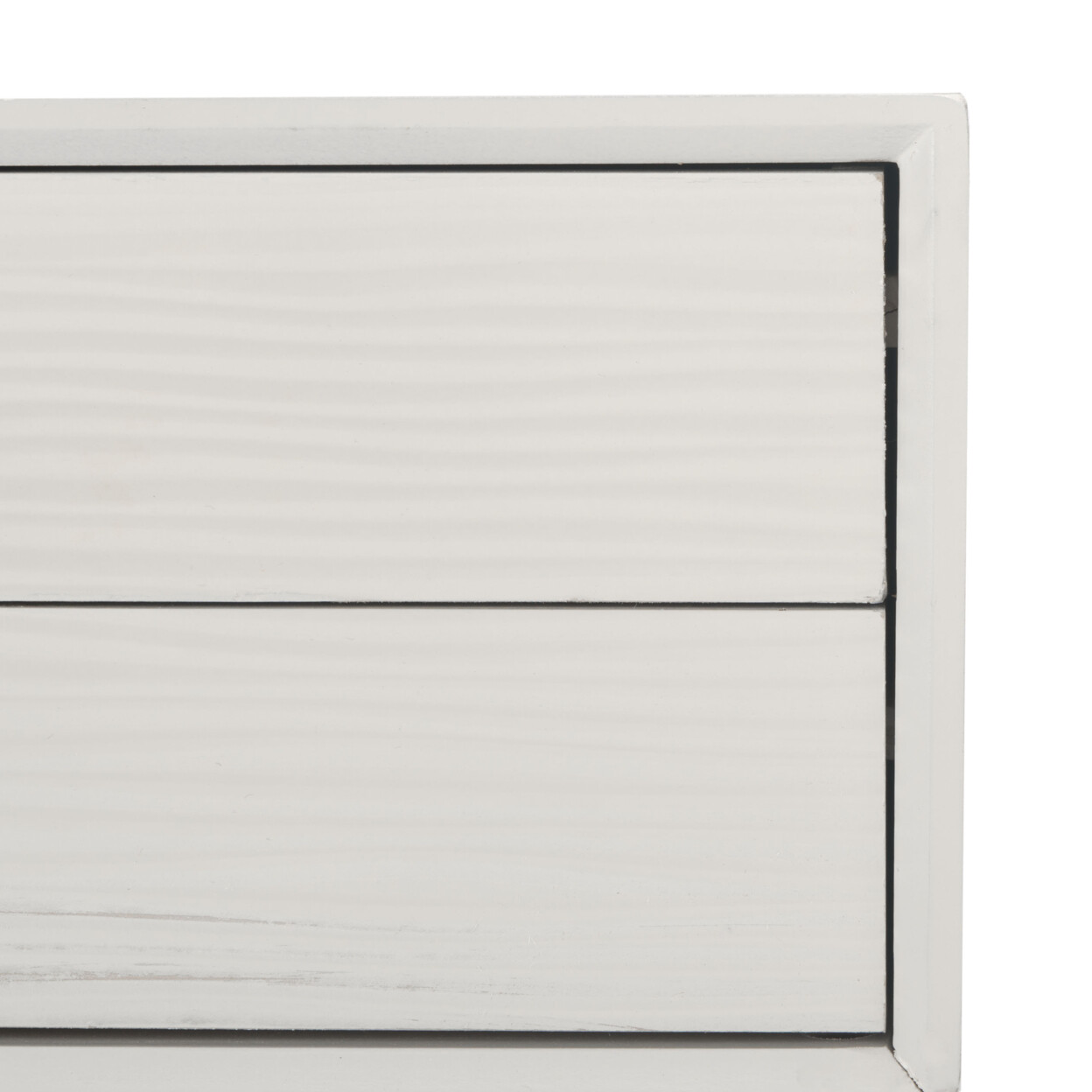 SAFAVIEH Aliyah 4-Drawer Console Table | Distressed White |